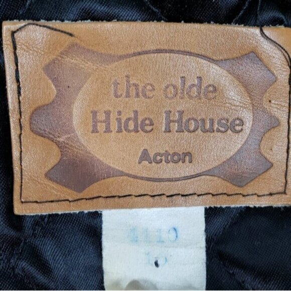 Vintage Leather Coat Hood - Picture 11 of 16